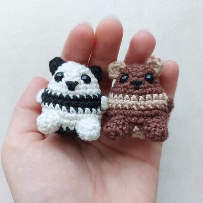 4 in 1 Animals quartet Amigurumi Pattern