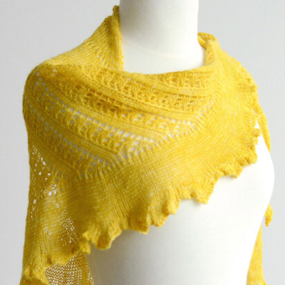 SweetGeorgia Shattered Sun Shawl PDF