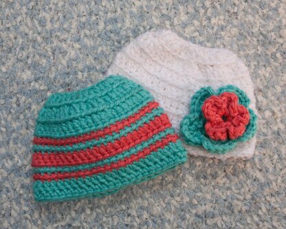 Messy Bun Hat with 5 Variations