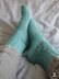 Turquoise Leaf Socks