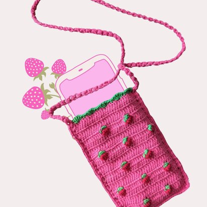 Strawberry Fields Phone Bag