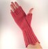 Lace Chevron Fingerless Gloves