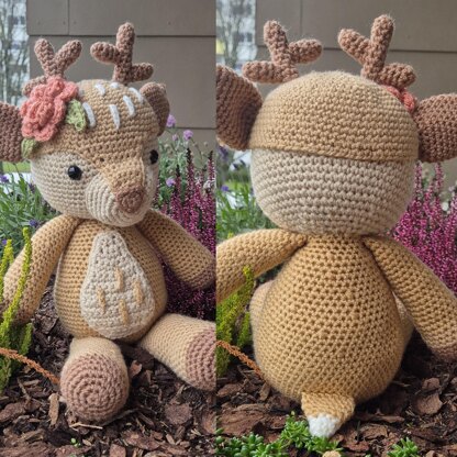 Fantasy Forest and Domestic Animals Deer Dragon Horse Llama Unicorn Crochet Amigurumi Dolls Plushie