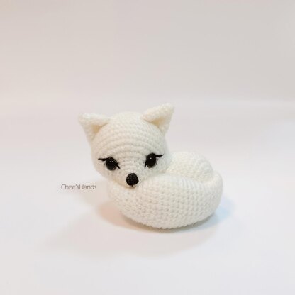 My Little Crystal - Arctic Fox Amigurumi