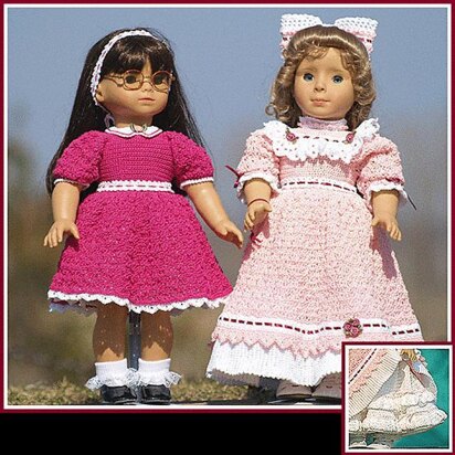 Victorian Elegance II for 18" Dolls:  Tess & Julia