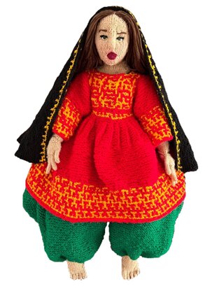 Afghan Doll pattern