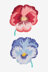 Pansy Heads in DMC - PAT0598 -  Downloadable PDF