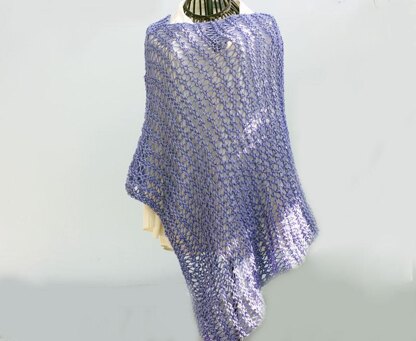 Loose Boho Poncho, Wrap