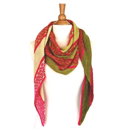 Xuan Wrap - knitting pattern