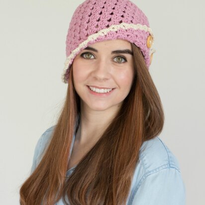 Strawberry Eclair Cloche Hat