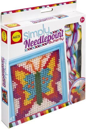 Alex Toys Simply Needlepoint Kit - Butterfly