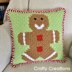 Gingerbread Man Cushion