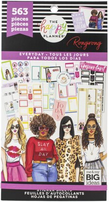 Happy Planner X Rongrong Sticker Value Pack - Functional