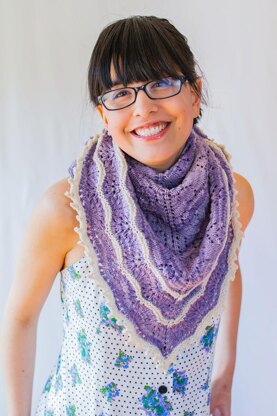 Fields of Lavender (Shawl)