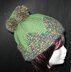 Lovely Green Pom Pom Hat