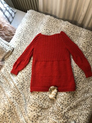 My first knitted dress