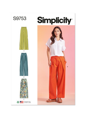 Simplicity Pattern 8134 Misses' Easy-to-Sew trousers — jaycotts.co.uk -  Sewing Supplies