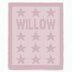 Knitting Pattern WILLOW knit chunky newborn blanket