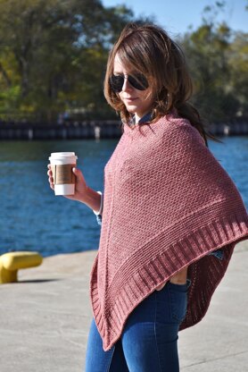 Purl Dust Poncho