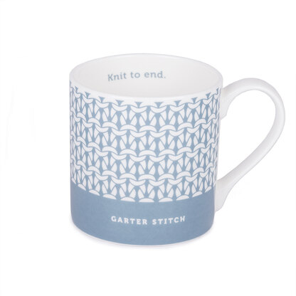 Debbie Bliss Garter Stitch Mug