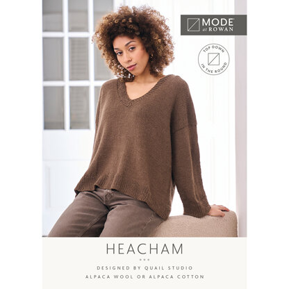 Heacham in Mode at Rowan Alpaca Cotton - Downloadable PDF