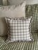Gingham crochet cushions