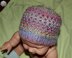 Garter Eyelet Baby Beanie