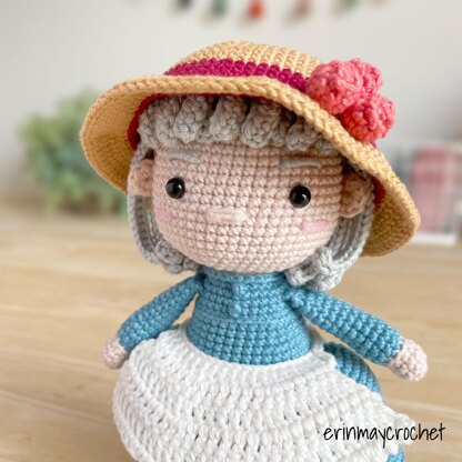 Sophie Hatter Amigurumi Crochet Pattern