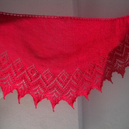 Luella Crescent Shawl