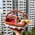 Fruit coasters in basket