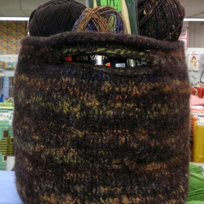 Felted Bucket Bag