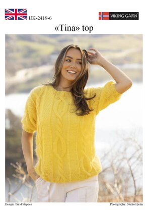 Tina Top in Viking of Norway Kid Silk - Downloadable PDF