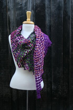 Wind and Sea Shawl