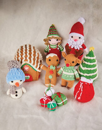 Christmas Scene in Sirdar Happy Cotton & Chenille - 577 - Downloadable PDF