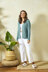 Ladies Raglan Cardigans Knitted in King Cole Linendale - 5992 - Leaflet