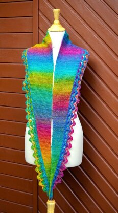 Wavelet shawl