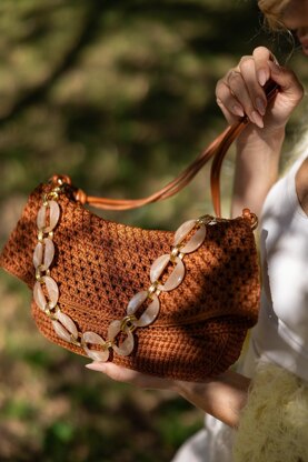Lace crossbody bag