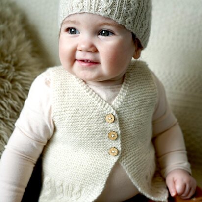 Millar Vest, Hat and Booties - Bc120