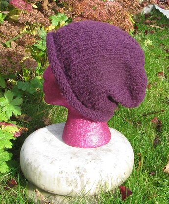 Chunky Roll Brim Slouch