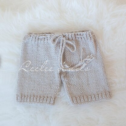 Toddler Knit Shorts Pattern