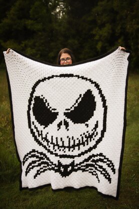 Jack Skellington C2C Blanket