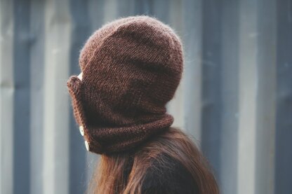Winter Balaclava Knitting Pattern (Aran Weight)