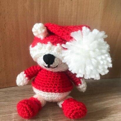 Peyton the Polar Bear Amigurumi Crochet Animal Doll
