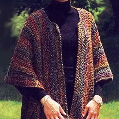 Easy Knitted Poncho Pattern