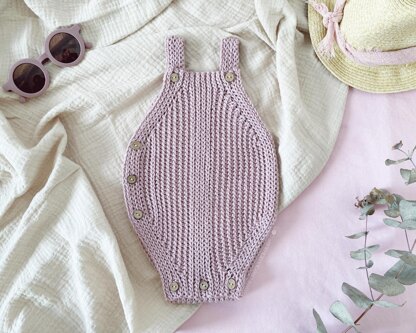 12-24 months - SNAPPY Crochet Romper