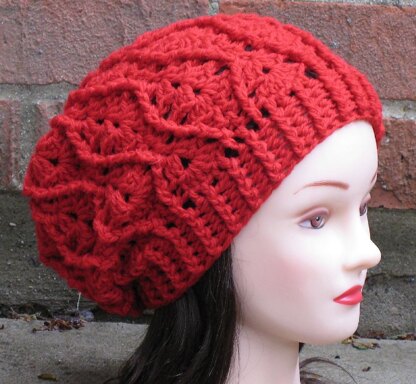 Maddie Cabled Slouch Hat