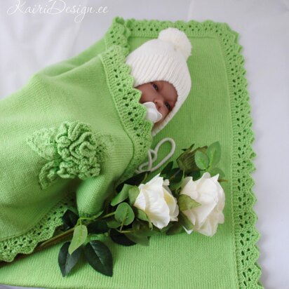 Baby blanket lace