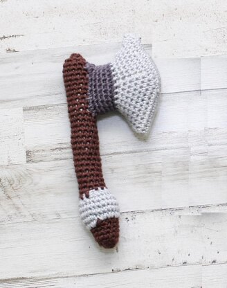 Battle Axe Baby Rattle