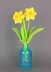 Crochet pattern daffodils bouquet of flowers or single flower