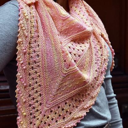 Elara Shawl - knitting pattern